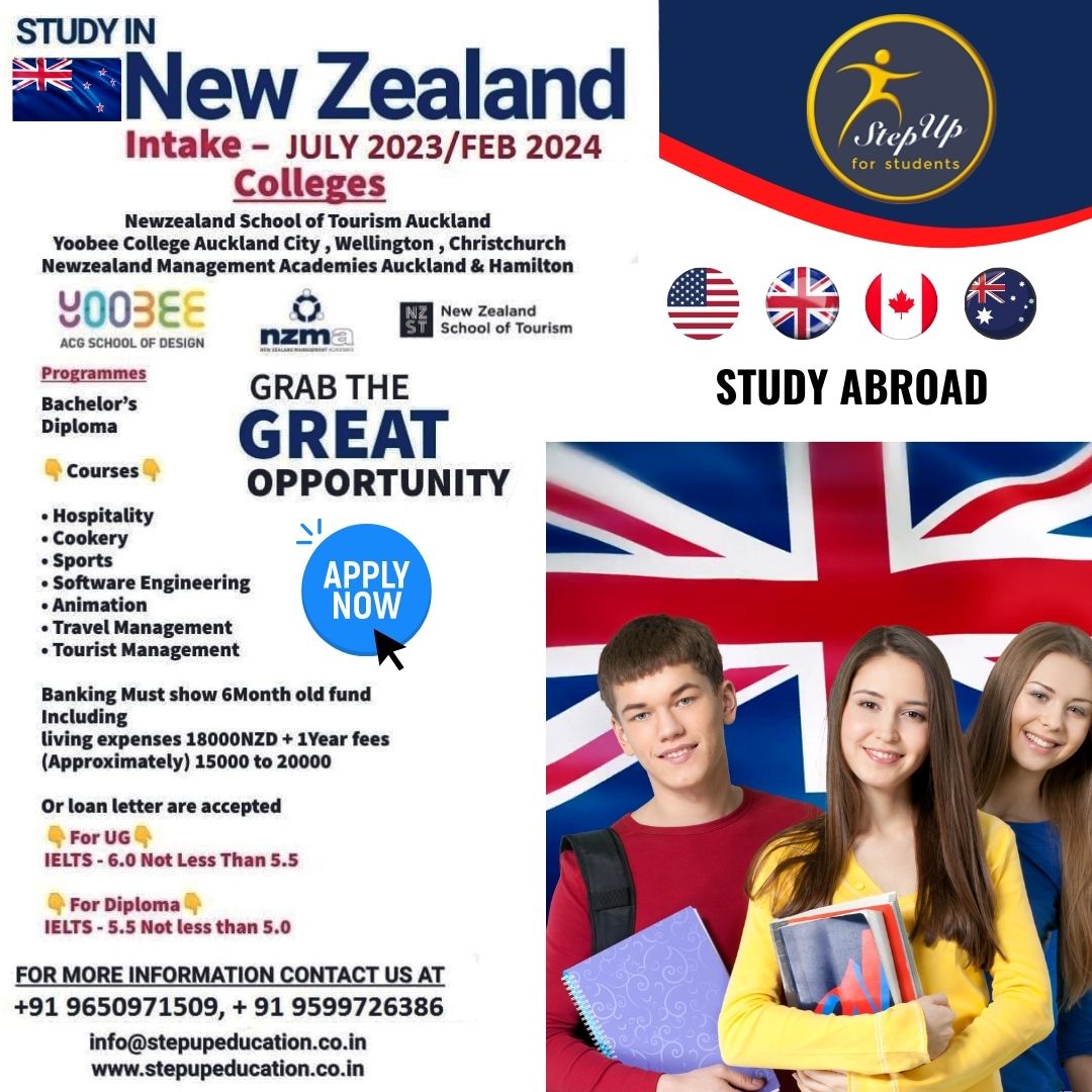 How to Apply for a New Zealand Study Visa for Indians - Stepup Education